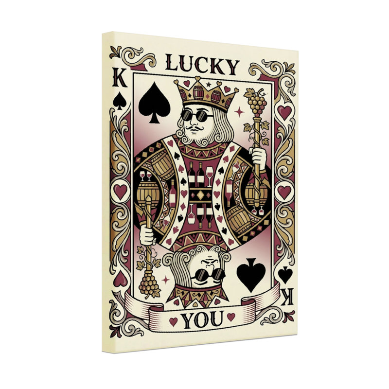 Fashion Lucky King, H 36 po x l 24 po