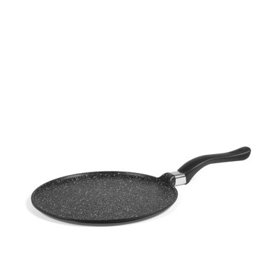 Belfry Kitchen Harrington Circle Round Non Stick Rotating Double Crepe Maker Waffle Maker