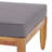 Wood And Coffee Table In Mid-Century Modern Style With Water- Materials, Finish, 25.50”W X 25.50”D 11.50”H , 38.98”W 24.06”D 13.75”H & - Cushions Magnificent Slat Design