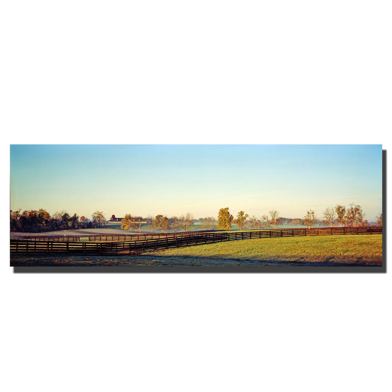 " Kentucky Landscape " by Preston, 16" H x 47" W x 2" D