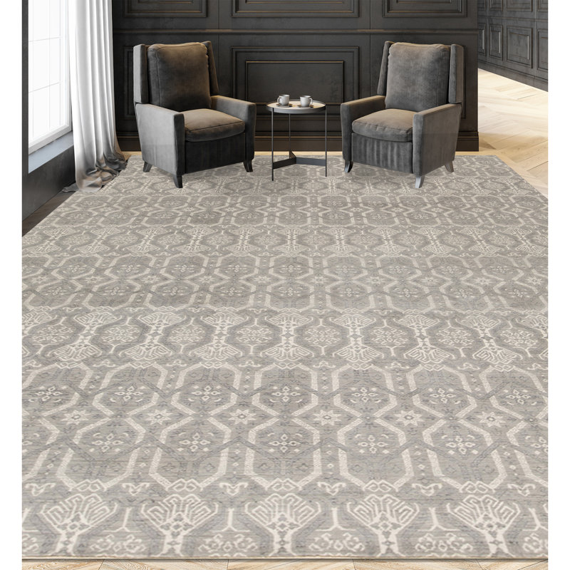 Neo Villa Hand Knotted Geometric Area Rug