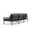 101.5'' Wide Outdoor Reversible Patio Sectional with Sunbrella Cushions-262939990