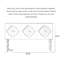Console chic pour vestibule à motif quadrilobe-420124166-420124164