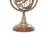 Brass Metal Compass Educational/Geographic Earth Gold Globe