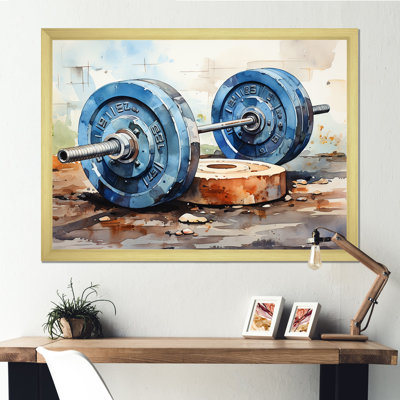 Weightlifting II - Weightlifting Wall Decor