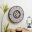 Horloge murale industrielle surdimensionnée 20,87 po