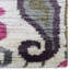 Tapis d'intérieur géométrique en viscose noué à la main de qualité supérieure