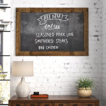 Customize Kitchen Decor Chalkboard Menu board item R1543-R