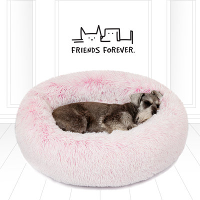 Cuddler intérieur rond en fausse fourrure Coco