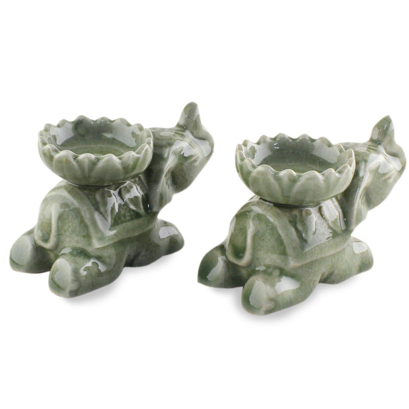 1.9'' H Concrete / Cement Tabletop Tealight Holder