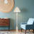 Polyresin 62" Floor Lamp