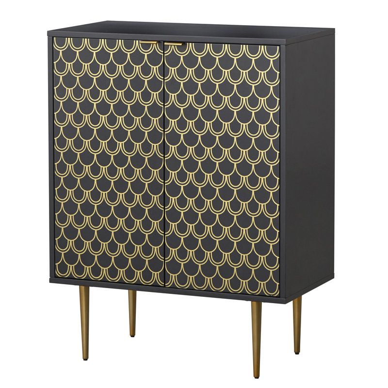 Gabriel Accent Cabinet, Black