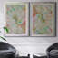 Retro Palms I - ensemble de 2 reproductions d'art-782808538-782808532-782808535