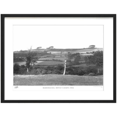 Marshalsea, Devils Jumps 1904 by Francis Frith - Single Picture Frame Print