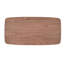 Élégante table en noyer - Plateau rectangulaire stable en bois massif avec surface de salle à manger élégante faite de matériaux de qualité pour la longévité