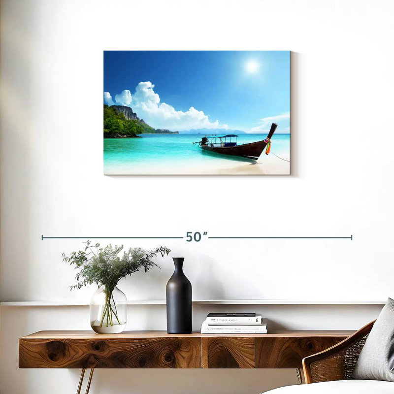 Mehar Poda Island Boat, 20" H x 30" W