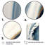 «Essential Blue Abstract Minimal Wave», reproduction d'art sur toile-838345013-838345012