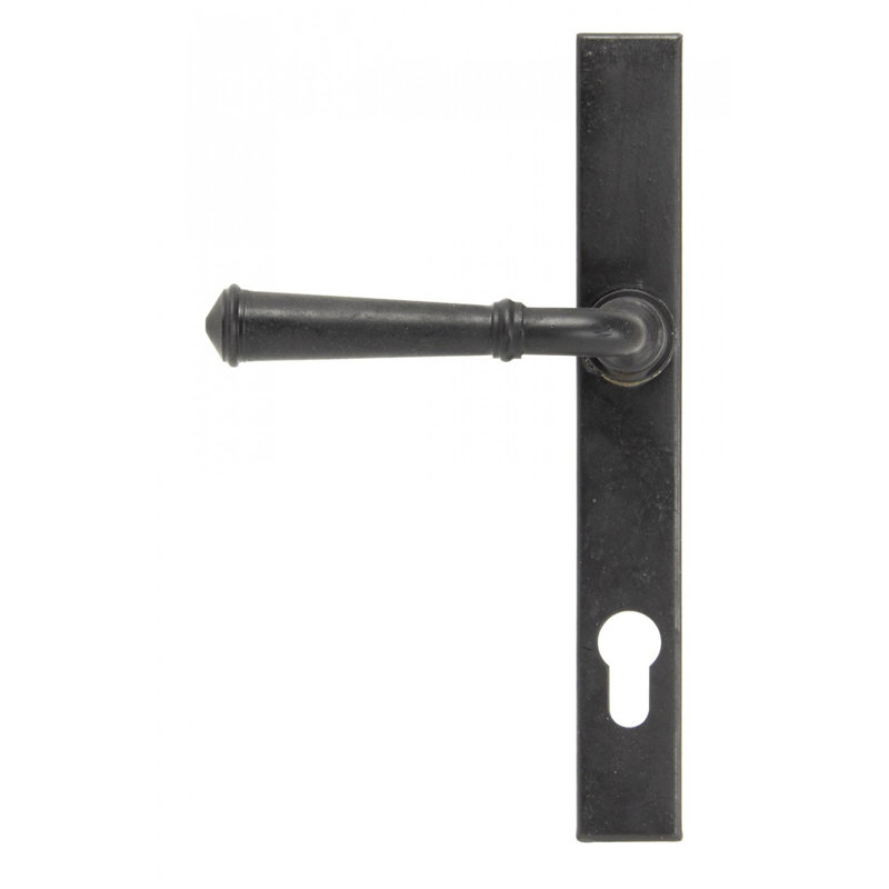 Regency Lock Door Handle Kit, External Beeswax
