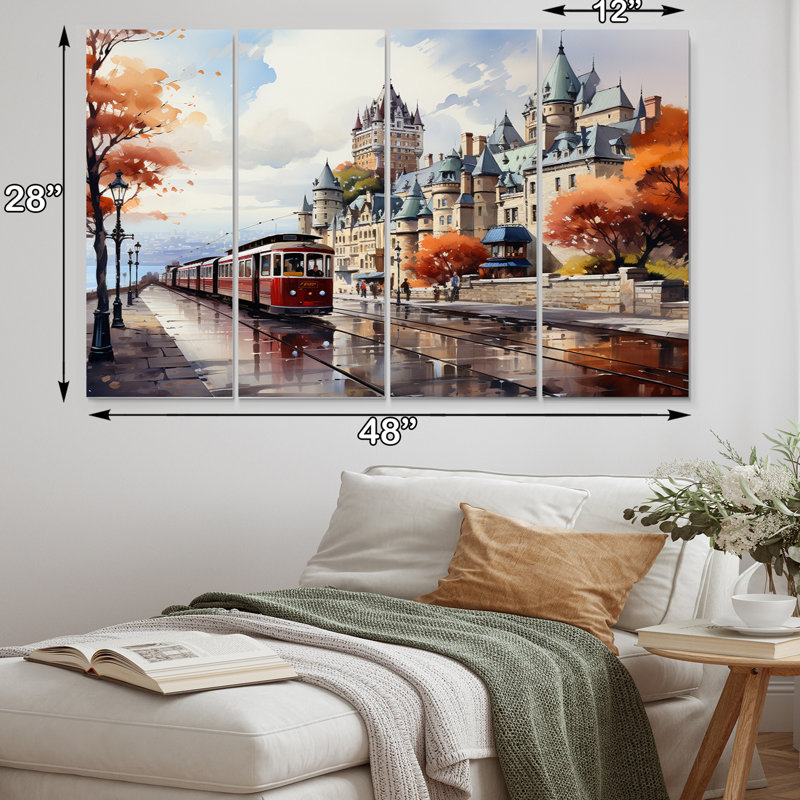 Traditional Cities & Countries Wall Decor on Metal