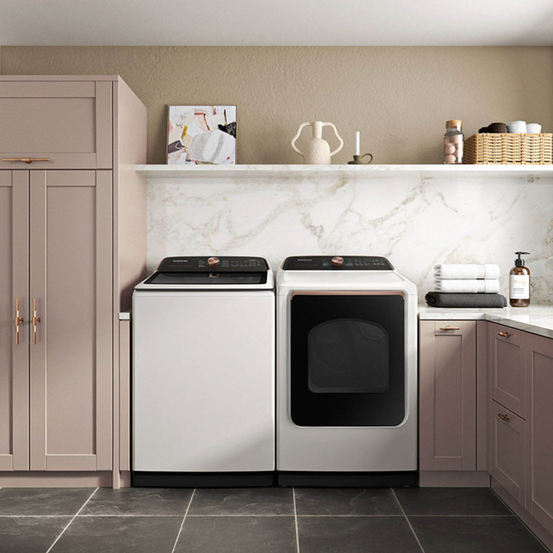Samsung 7.4 cu. ft. Smart Electric Dryer with Steam Sanitize+