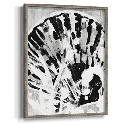 Impression encadrée Ocean Inkblot II - bois massif