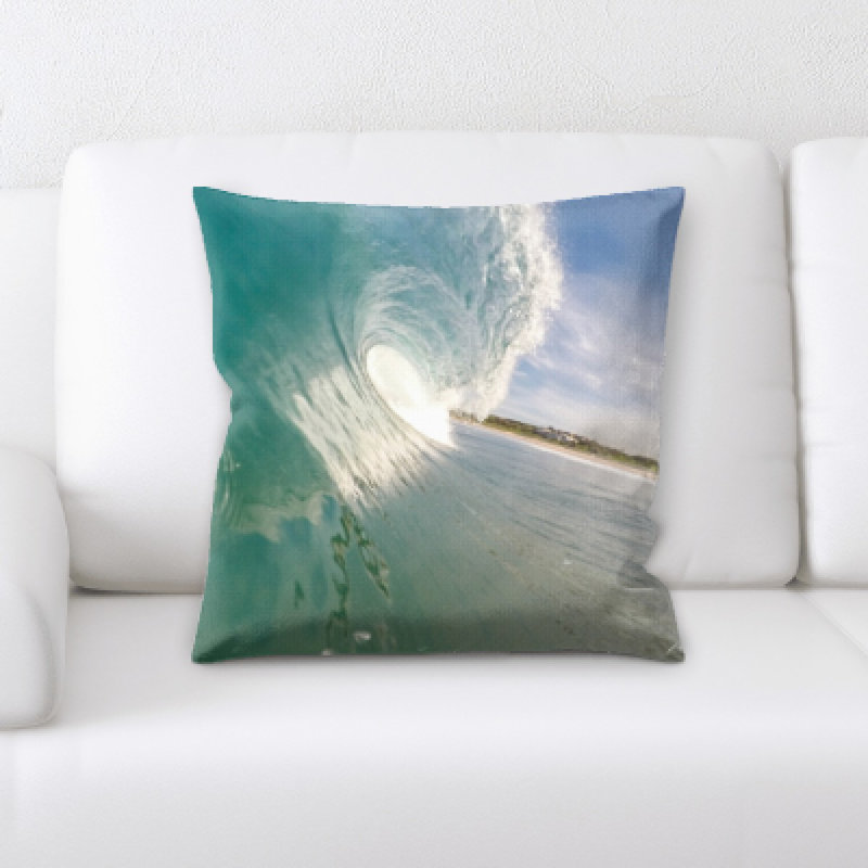 Microsuede Reversible Throw Pillow
