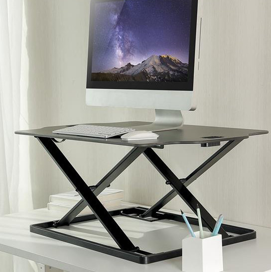 Adjustable Height Steel Standing Desk Converter