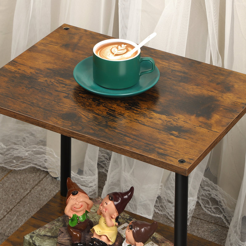 Table de bout Dormody, Brun