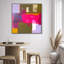 Oliver Gal California Echo I Abstract - Hand-Applied Glass Coat Framed Canvas Art-309126244-309126246