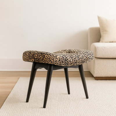 Sankertown Solid Wood Accent Stool