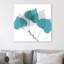 AspenE143 Teal - Wrapped Canvas Print-2136048675