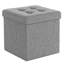 Mccleskey 38cm Wide Square Solid Colour Ottoman with Storage-32003073