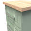37cm W Manufactured Wood Bedside Table