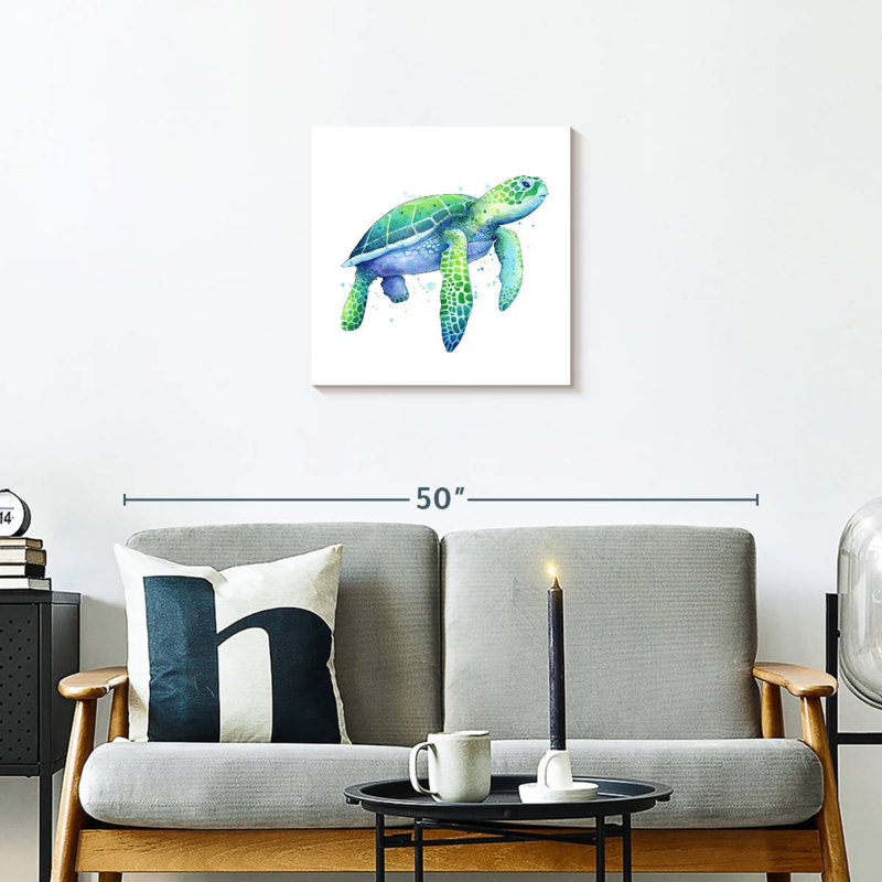 Crowle Sea Turtles, 20" H x 20" W