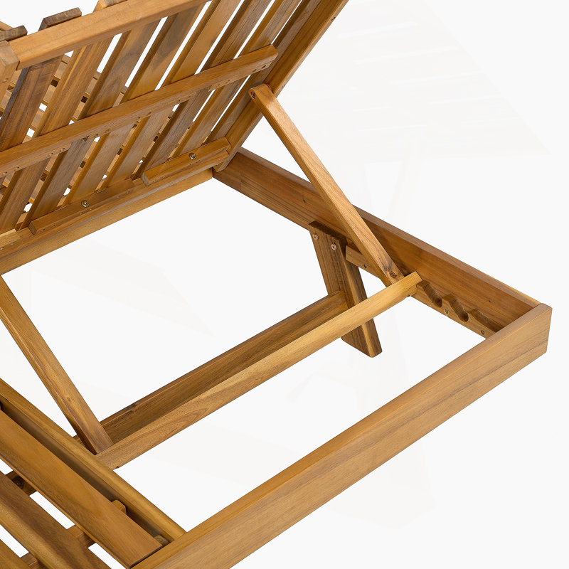 FAUTEUIL RÉGLABLE EN ACACIA