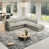 Gray Linen Blend selected