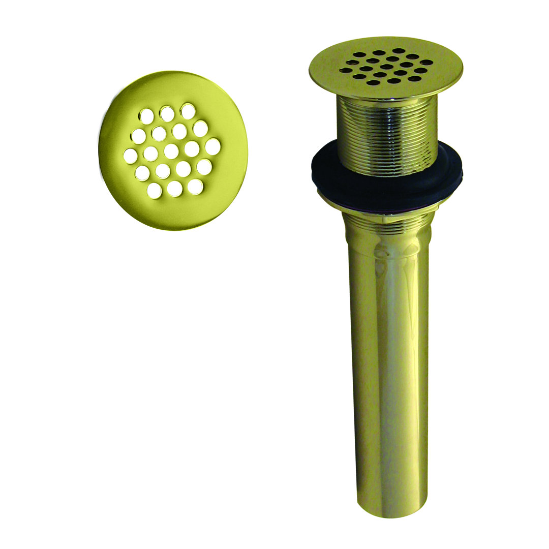 Grid Strainer Lavatory Drain Assembly without Overflow Holes - Exposed Westbrass 