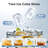 26 Lbs 2 sizes of bullet ice Maker, Camping and Party Ice Maker with Handle,  Kitchen Portable Ice Maker Machine with Self-Cleaning-85765167