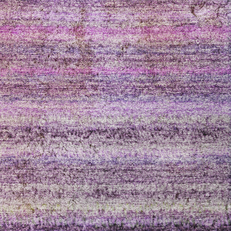 Tapis à poils longs de qualité supérieure lavable à la machine Dream ADS598, Purple, 10' x 14'