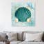 «Aqua Shell: Scallop» par Tre Sorelle Studios, reproduction d'art graphique sur toile-23682656