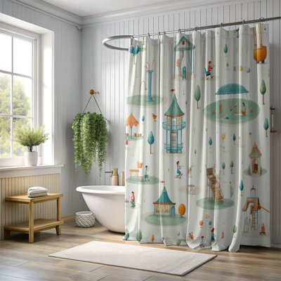 Children's Playground - Premium Shower Curtain