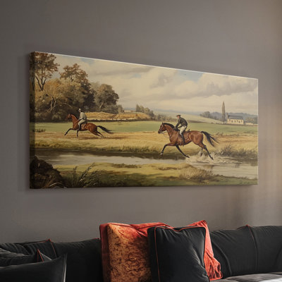 Vintage Animal Series-VIII- Gallery Wrapped Canvas -Ready to Hang