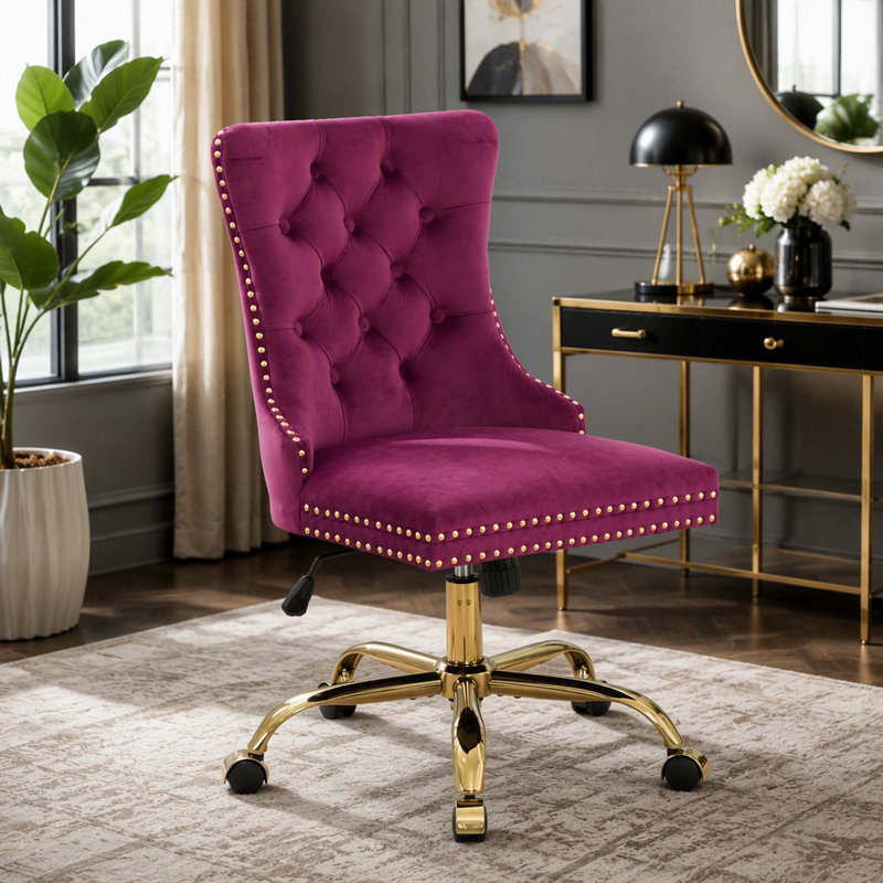 Chaise de bureau Modern, Purple