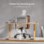 Solid Wood Base Writing Desk
