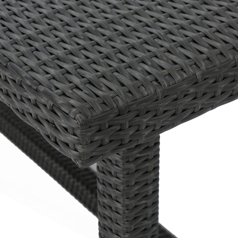 Rectangle Dining Table, Outdoor Table, Gray