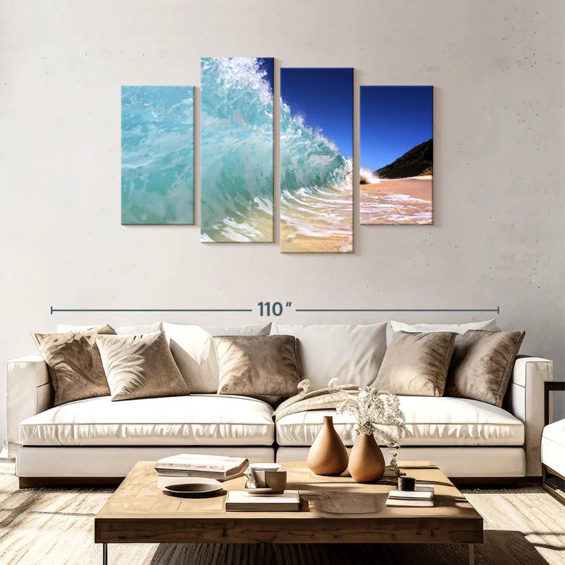 Gillard Beach Wave, 48'' H x 75'' W