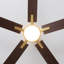 Ventilateur de plafond 52 "avec lumière