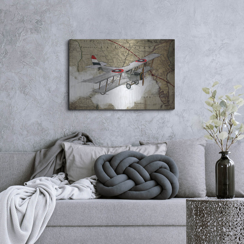 «Biplane 4» par GraphINC, H 24 po x l 36 po