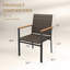 Patio Wicker Dining Chairs