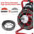 Professional Electric Drain Cleaner Machine – 50FT Pipe Cleaning Auger with 4 Cutters